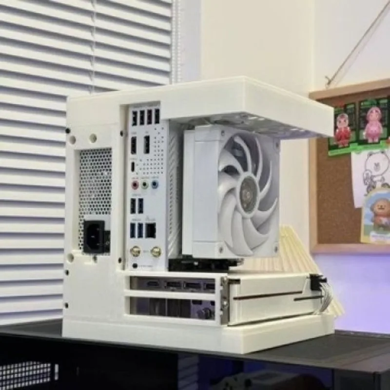 Mini Air Cooled MINI Chassis Portable Player DIY Sea View Room 3D Printing Chassis itx Small