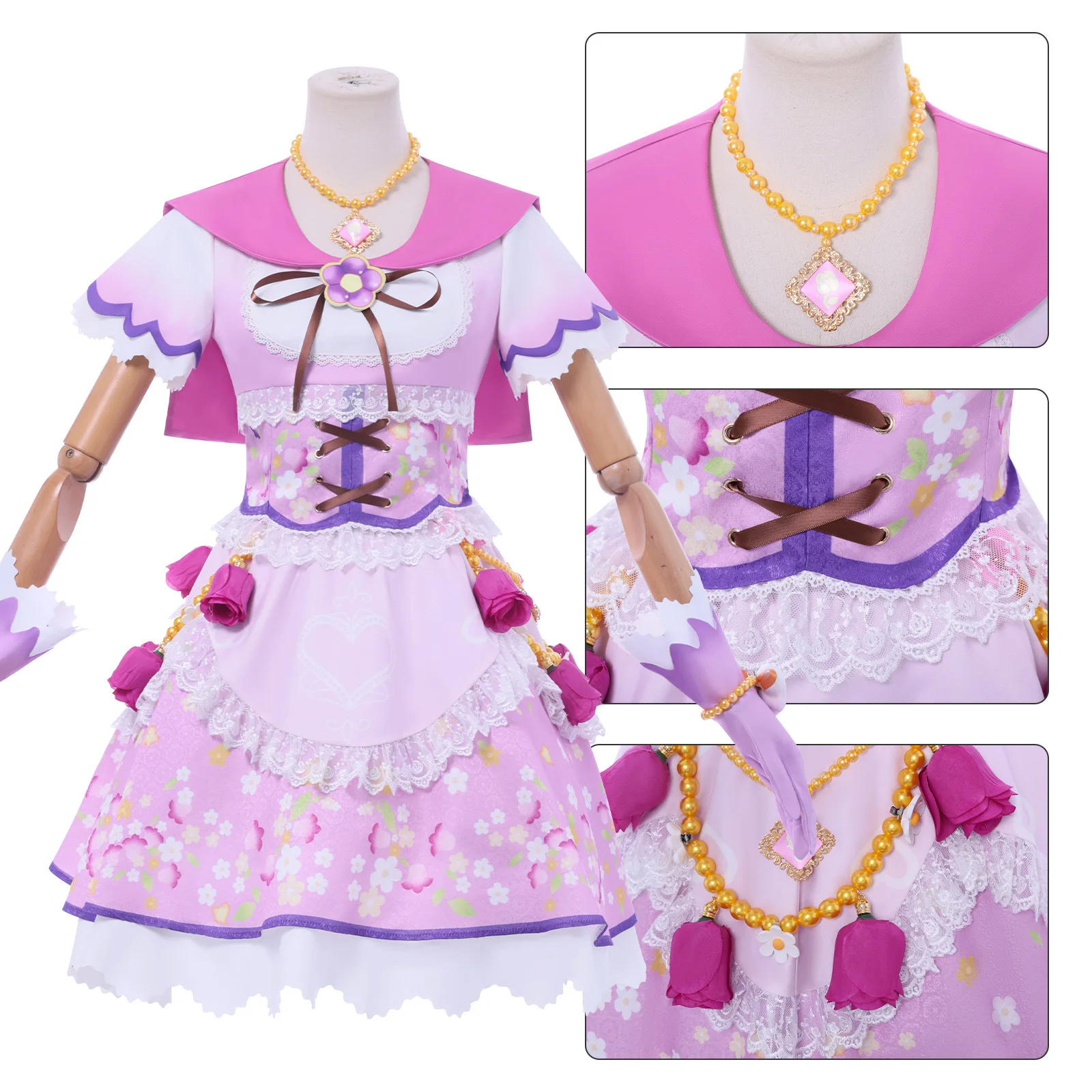 أداء المسرح التنكري لمدرسة Starlight Mamezora Shizuku In Idol Activity Anime