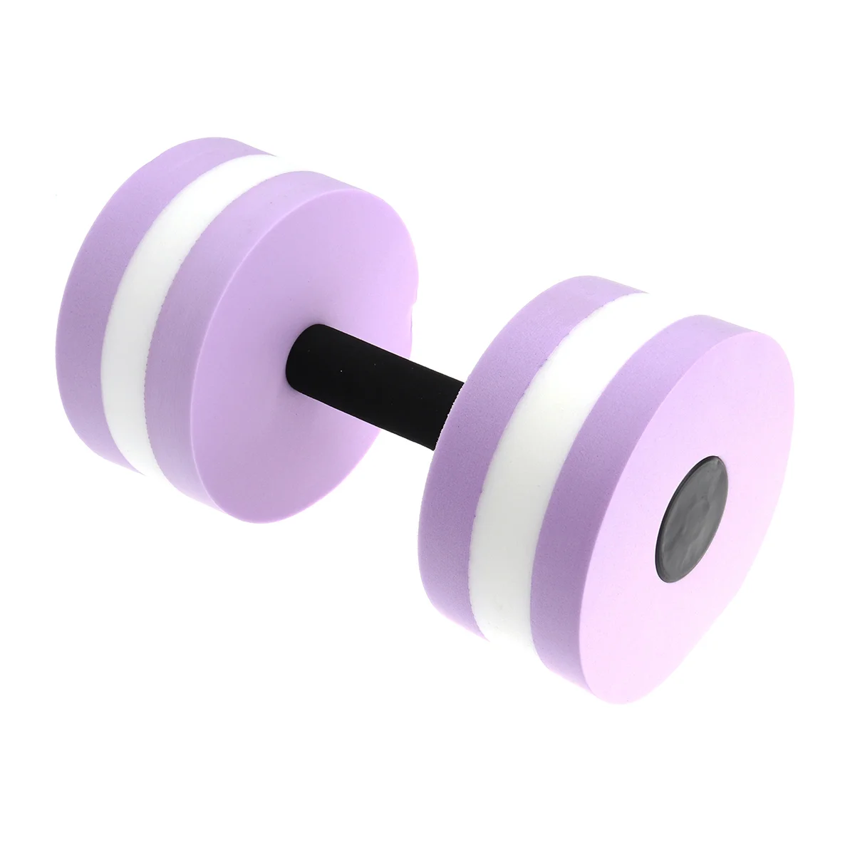 

2PCS Aquatic Exercise Dumbells EVA Water Barbells Hand Bar For Water Resistance Aerobics (Purple) water dumbbells