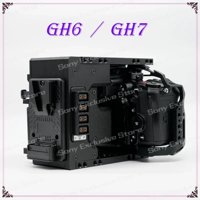 Fusionrig For Panasonic Lumix Gh6/Gh7 Cage Expansion Module Cineback Same Style