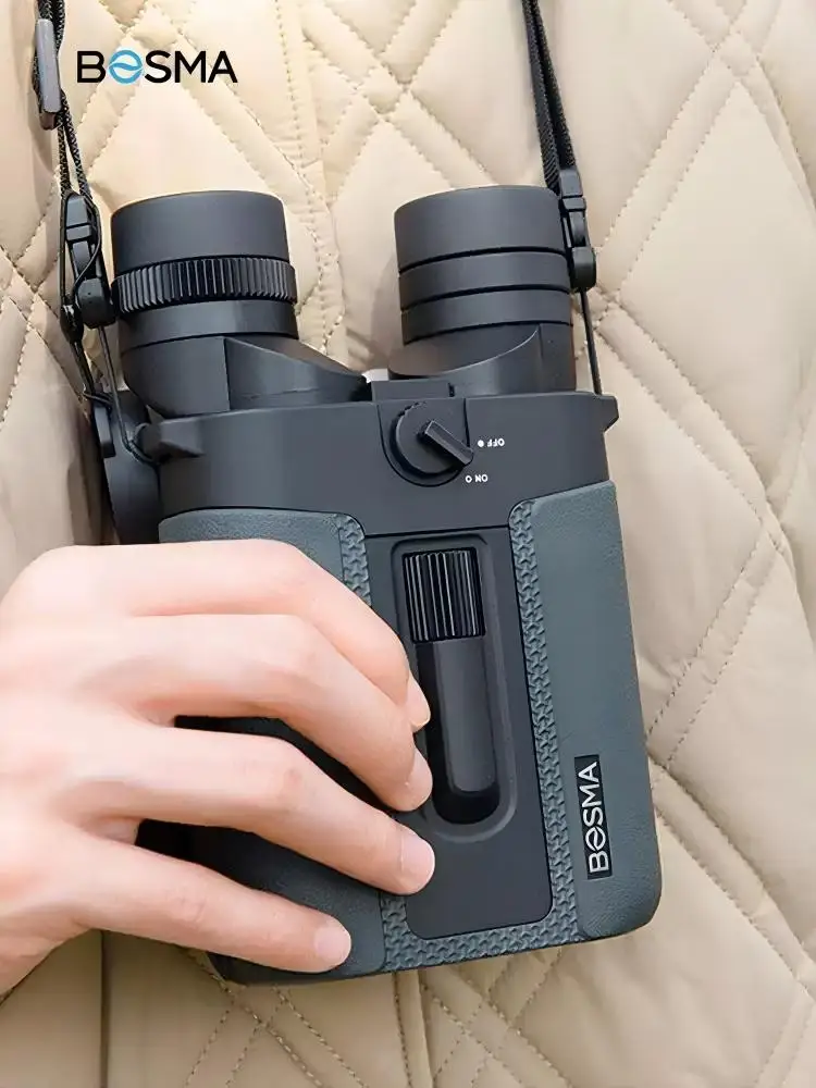 BOSMA 15X42 Stabilized Imaging Binoculars with Anti-Shake High-Power Magnification for Hunting Outdoor Use