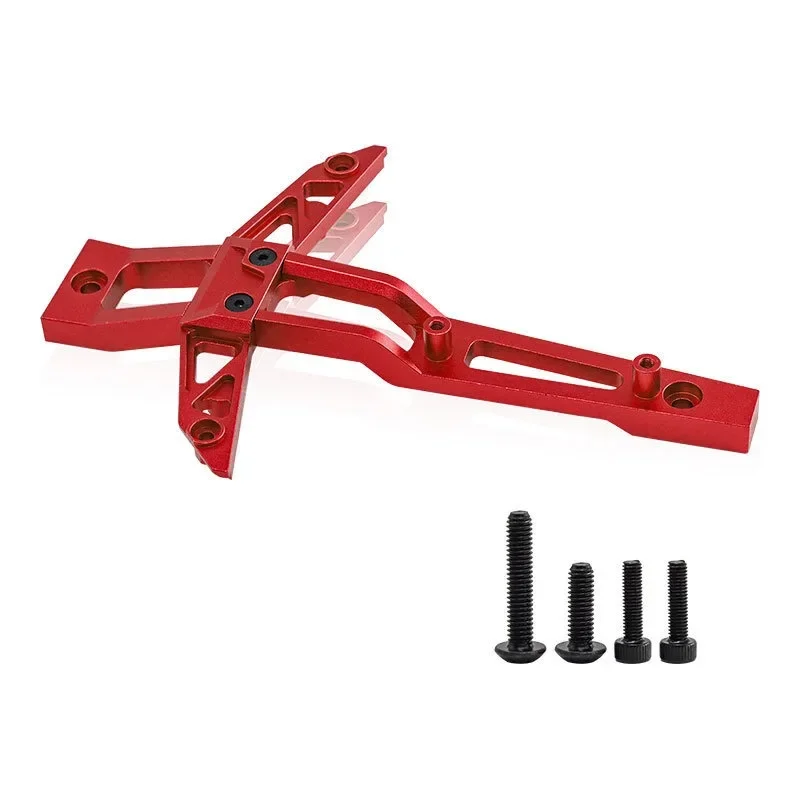 Metaallegering Front Chassis Brace Steering Vaste Ondersteuning voor Trxs 1/8 MAXX SLASH 6S 1/10 MAXX V2 2.0 4WD RC Auto