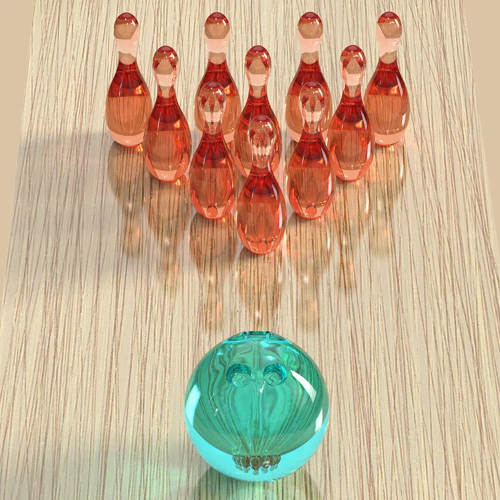

1Set Bowling Mold Non-Stick Silicone Mold for DIY Home Ornament Crystal Epoxy Craft Supplies Crystal Epoxy Mould