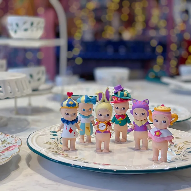 

Original Sonny Angel In Wonderland Series Confirm Blind Boxes Party Cute Dolls Mystery Boxes Surprised Box Toys Decoration Gifts