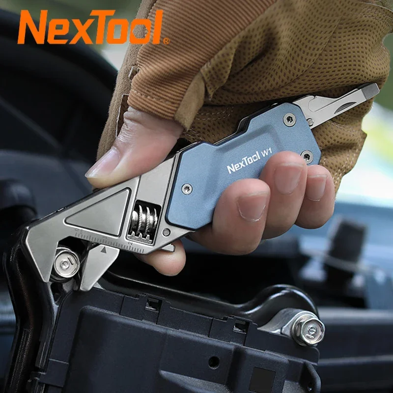 Imagem -05 - Nextool-mini Chave Dobrável Multitool Portátil Chave de Fenda Multifuncional Abridor de Garrafas Camping ao ar Livre Equipamento Edc