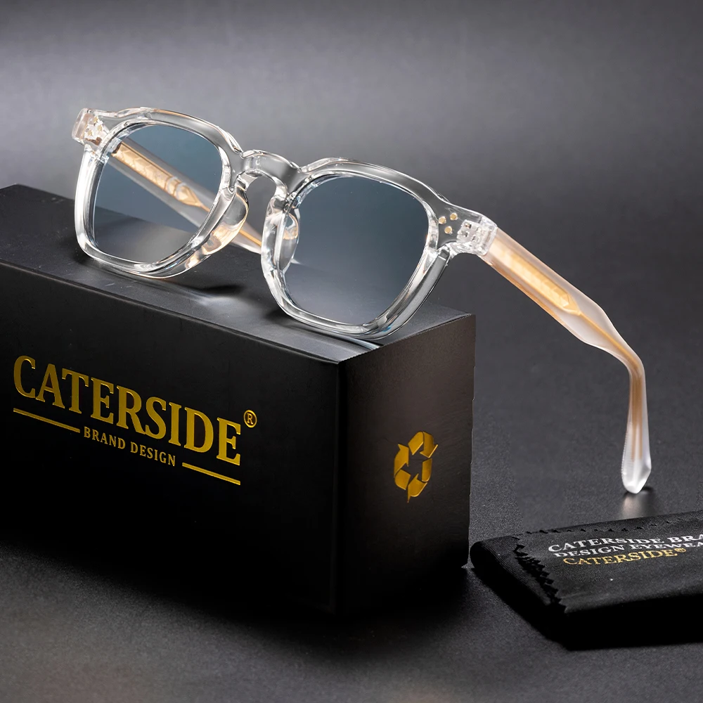CATERSIDE New Square Men's Sun - Sunglasses Uv400 ulasan dan harga
