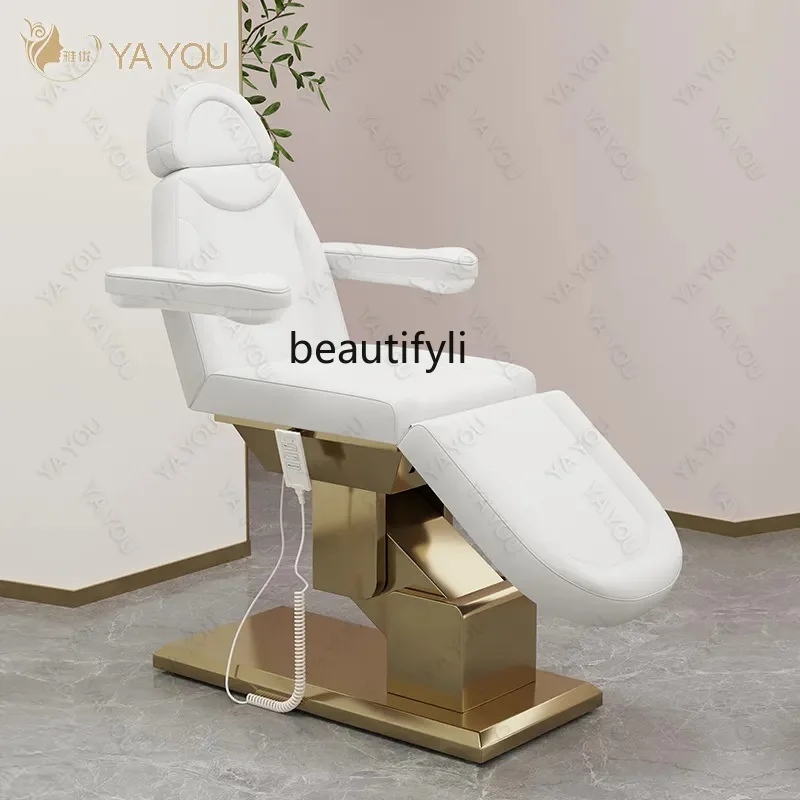 

Electric beauty bed lifting pattern embroidery bed dental treatment face bed
