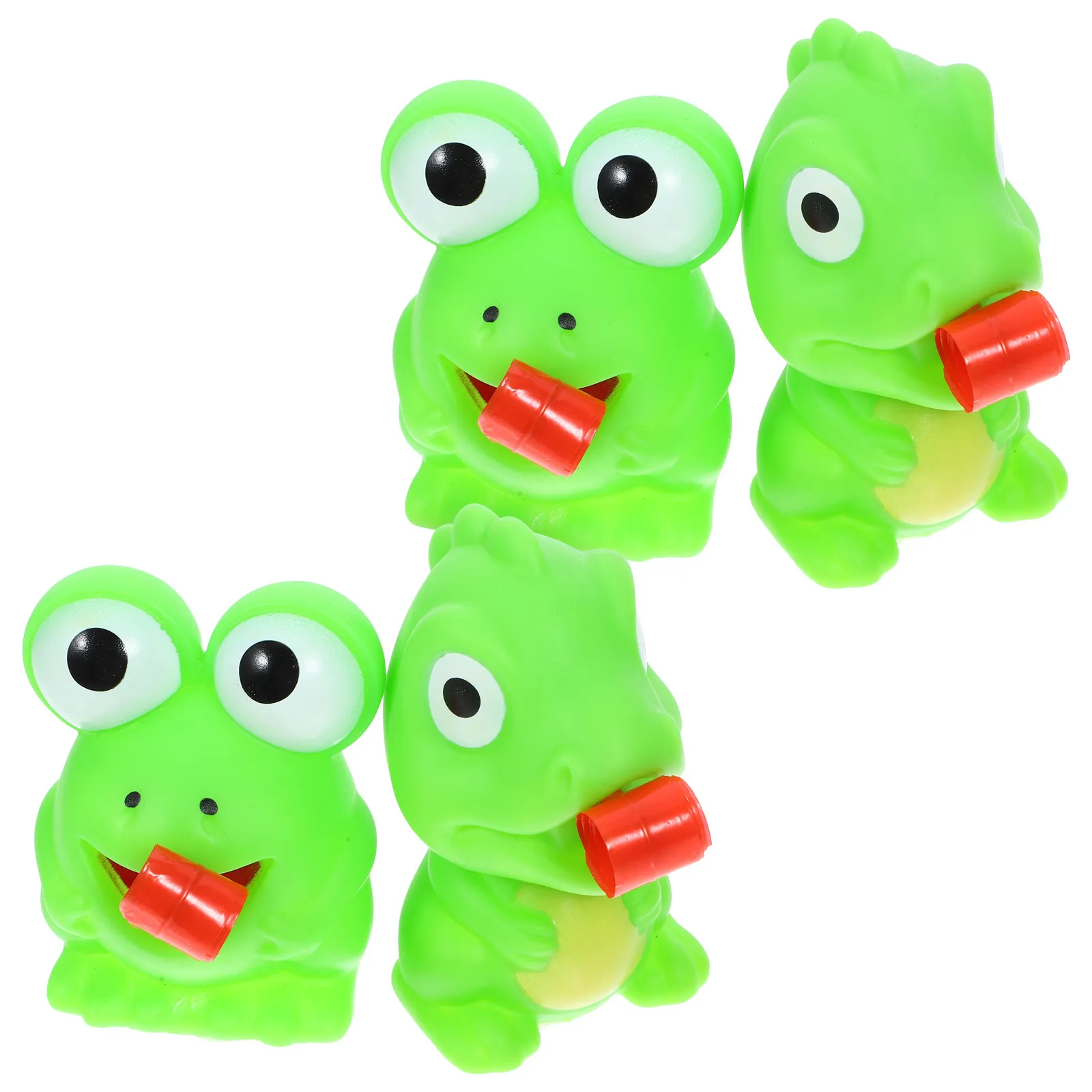 4Pcs Funny Cartoon Frog Dinosaur Squeeze Relief Decompression Stress Ball Tongue Out Party Favors Office Fidget