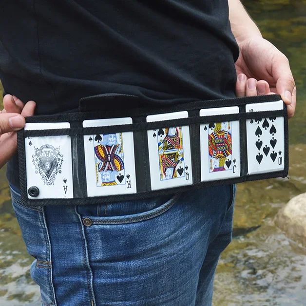 

5PCS a Set Steel Poker Card Self Defense Outdoor Hunting Tools Training Sports Tools