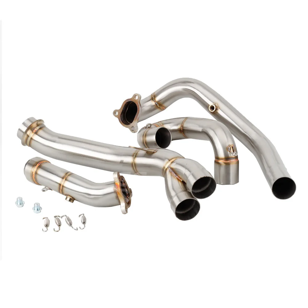 Motocicleta escape cabeçalho Link Pipe, KTM 1050 1090 1190 aventura 1290, R S T Escape, Slip-On