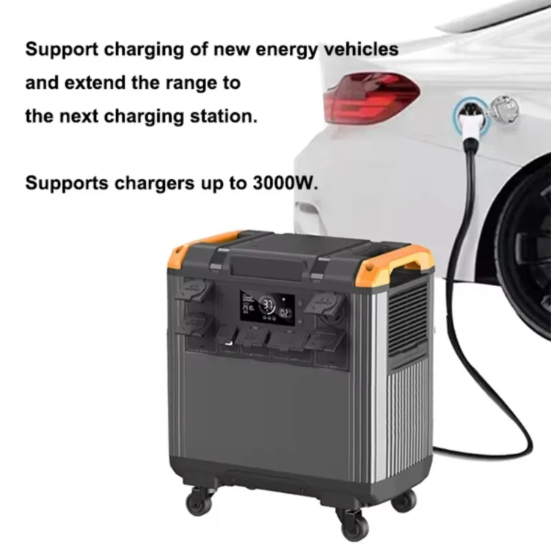 OVT30 Large Capacity Portable Charging Station 5000W Solar Generator 5376Wh ery 1200W Pure External Battery