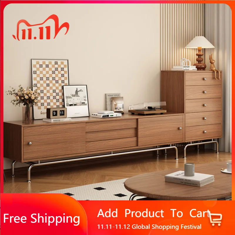 

Lazy Simple Tv Console Cabinet Elegant Style Personality Simple Tv Stands Boho Decoration Organizer Muebles Unique Furniture