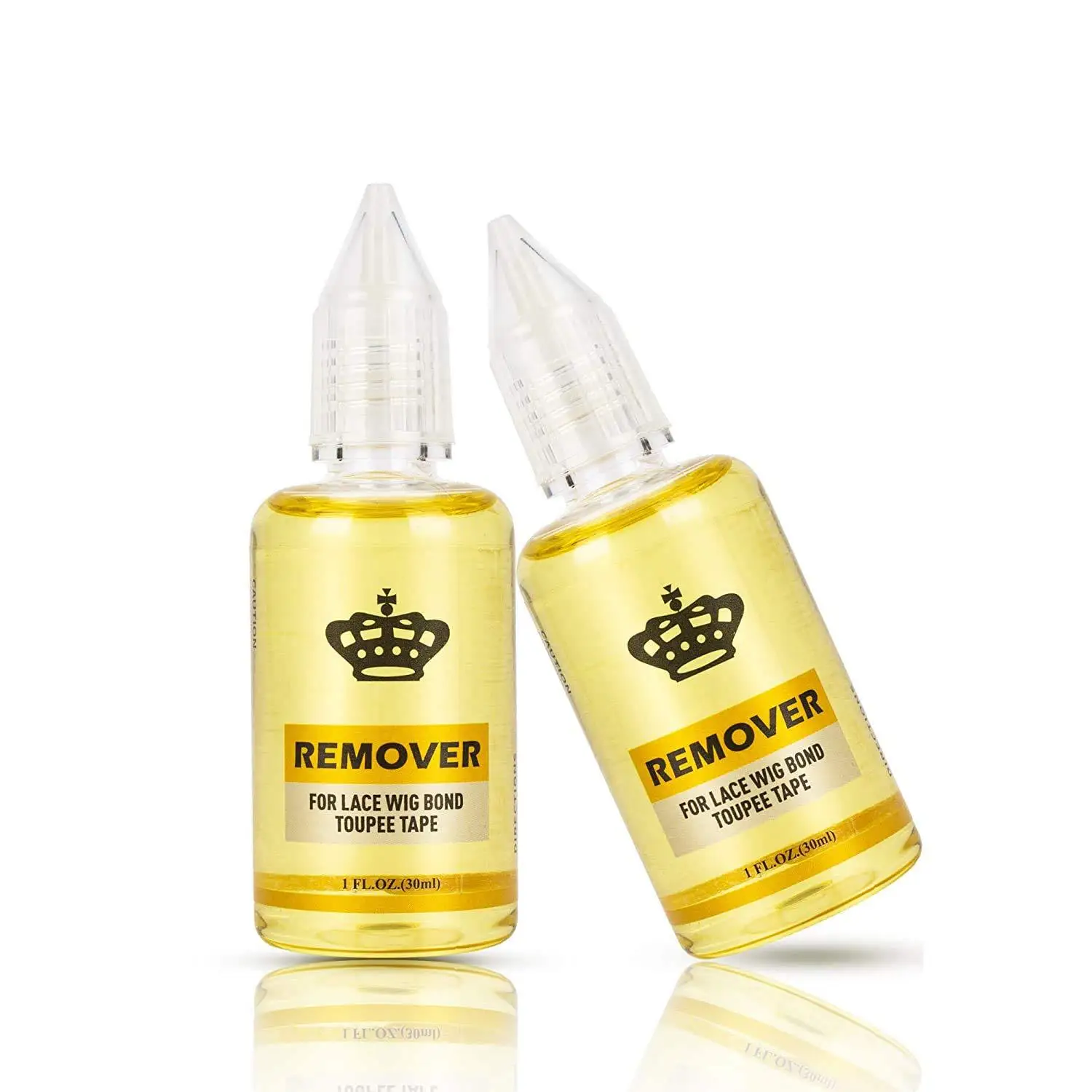 30ml X 3 팩 레이스 프론트 가발 테이프 접착제 제모 용제 잔류물 제거용 - 가발 관리 액세서리