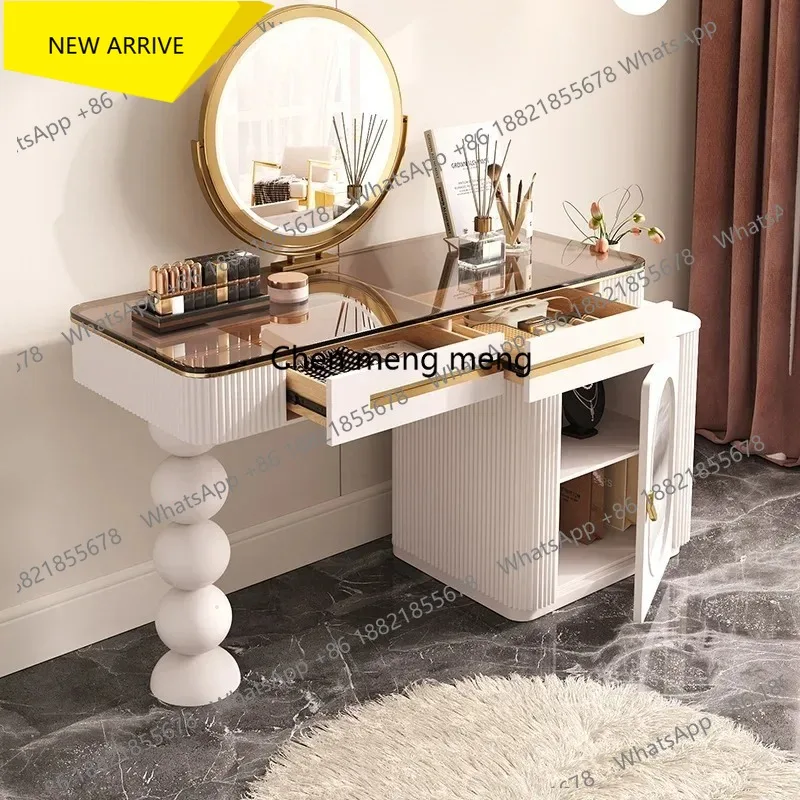 G153 Modern Container Living Room Dressing Table Drawer Baby Girl Set Dressing Table Cabinets Hairstyle Penteadeira Bedroom Furn