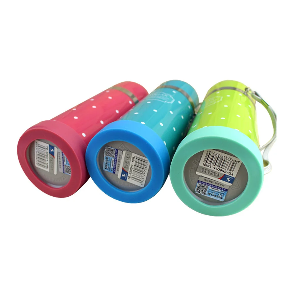 

5 pcs Silicone Protective Sleeve Anti-Skid Heat Resistant Colorful Covers For Glass Bottles Camping Hiking Travel Biking Gym