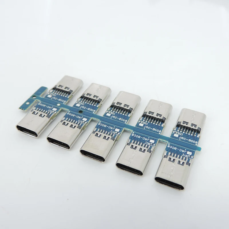 USB 3.1 Type C Connector 4 Pin Test PCB Board Adapter 4P Connector Socket For Data Line Wire Cable Transfer