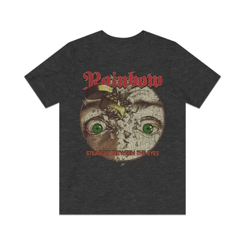 Straight Between the Eyes 1982 Vintage Men's T Shirt