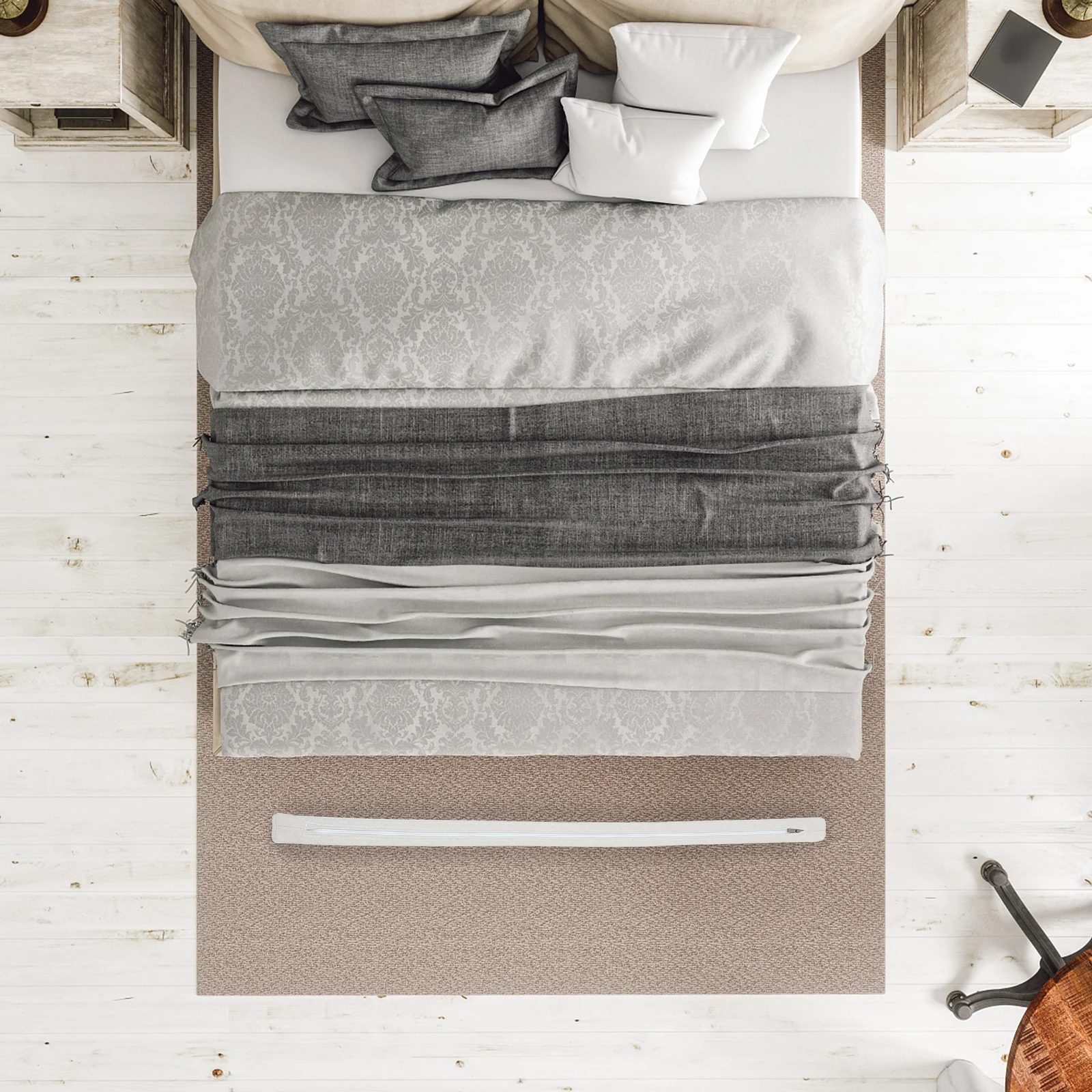 

Bed Gap Filler Thick Mattress Extender Strip Soft Sponge Filling For Bedroom Home Hotel Use Headboard Space Filler