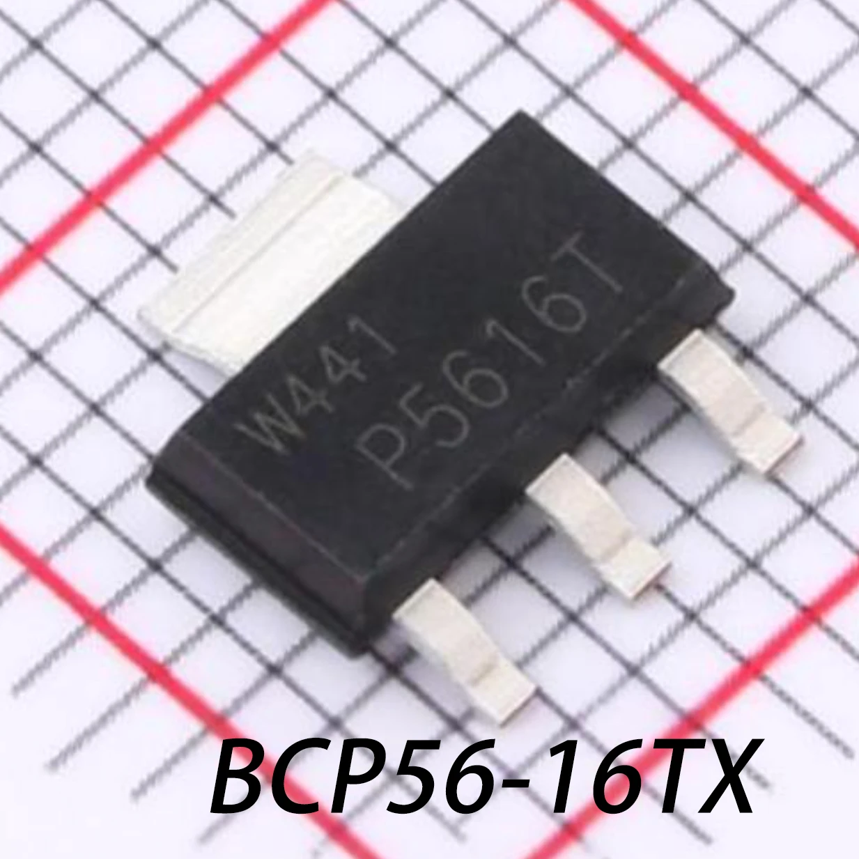 10PCS BCP56-16TX Marking P5616T SOT-223 SC-73 NEW Original Triode BJT 1.35W 80V 1A 600mW NPN medium power transistors BCP56-16TX
