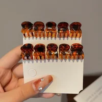 10-100pcs Small Hair Claw Clips for Women Girls Korean Mini Black Transparent Plastic Clips Hairpin Kid Hair Styling Accessories - Image 6