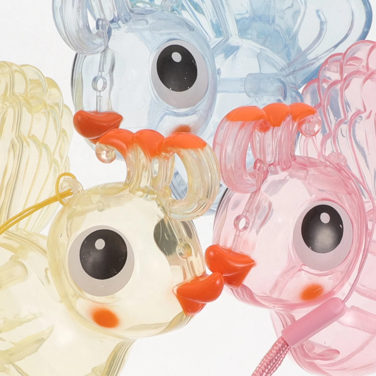 Sifflets en plastique en forme d'oiseau pour enfants, Instruments de musique pour tout-petits, jouet de sifflet à eau, cadeaux de fête amusants, appelant d'animaux, 3 pièces