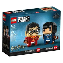 LEGO Brickheadz 40616 Harry Potter™ & Cho Chang Building Toys for Kids 10+ Year Old Birthday Gift (267 Pieces)