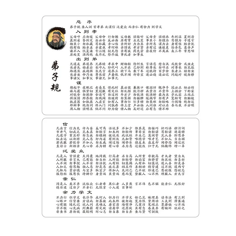 Disciple Rules PVC Card Thangka Plastic Card