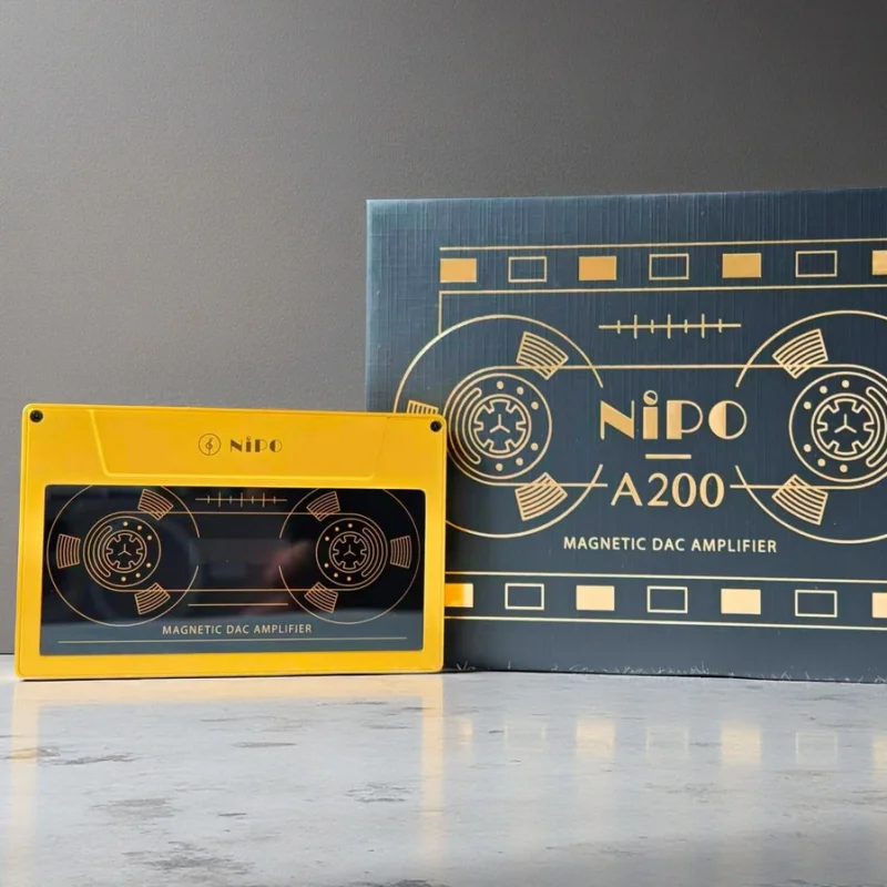 

NIPO A200 PRO Portable Decoding Headphone Amplifier Mobile Phone Magnetic Tail HiFi fever Type-C Decoder MagSafe DAC AMP