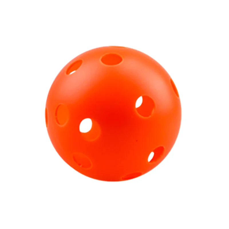 

72MM 26 Holes Floorball Stick Ball PE Plastic For Field Hockey Training Street Outdoor Sport Practice Ice Hockey Puck Equipment