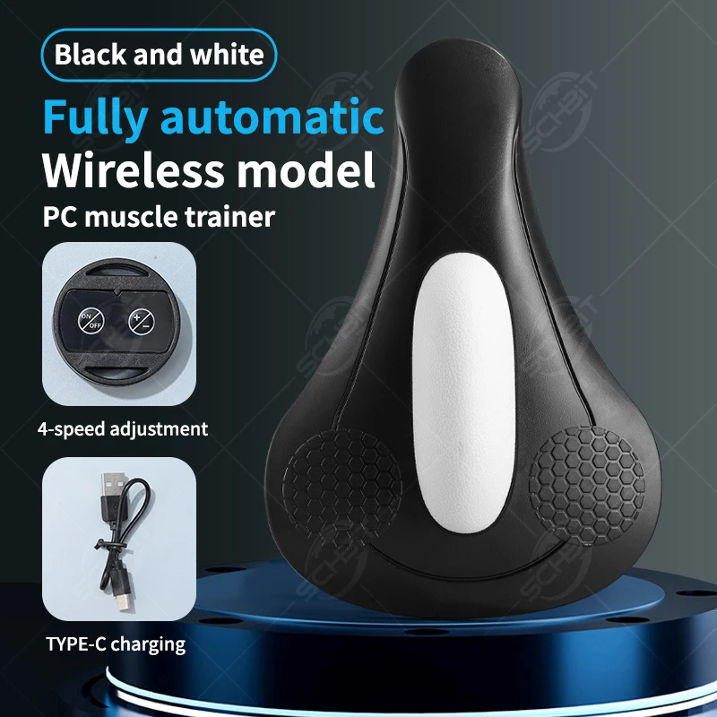 Electric PC Muscle Trainer, Upgraded Kegel Exercise Device for Men & Women with 4 Modes, Pelvic Floor Strength Training