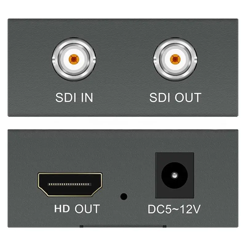 A31T Mini 3G HD-SDI to Converter Video Converter for Live Broadcast Monitoring UK Plug