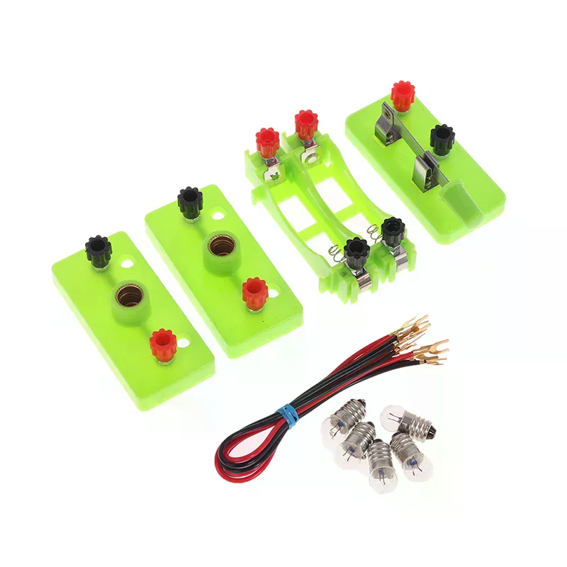 Kids Basic Circuit Electricity Learning Kit Physics Educational Toys