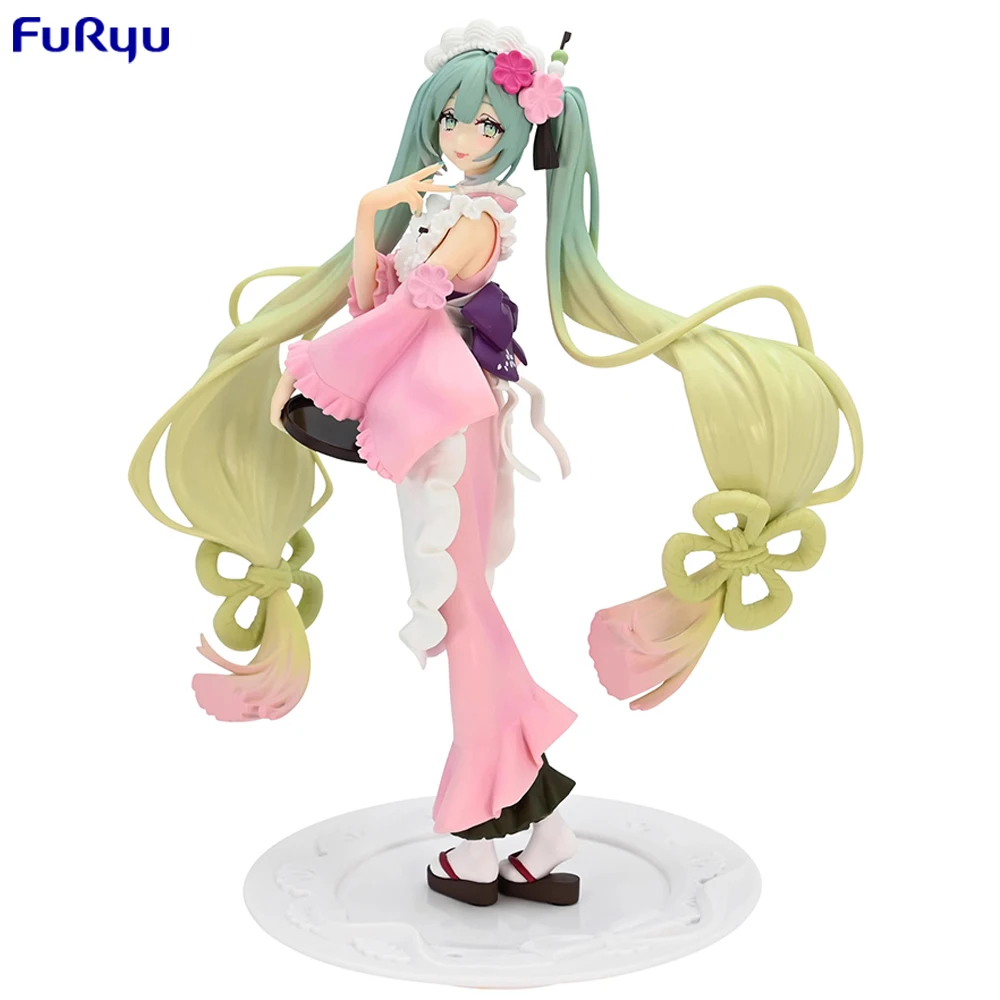 FuRyu Exceed Vocaloid mesurost Sweets Series, Figurine Créative, Hatsune ata ku, Modèle d'Action Anime à Collectionner, Jouets Ornementaux, 20cm, En Stock