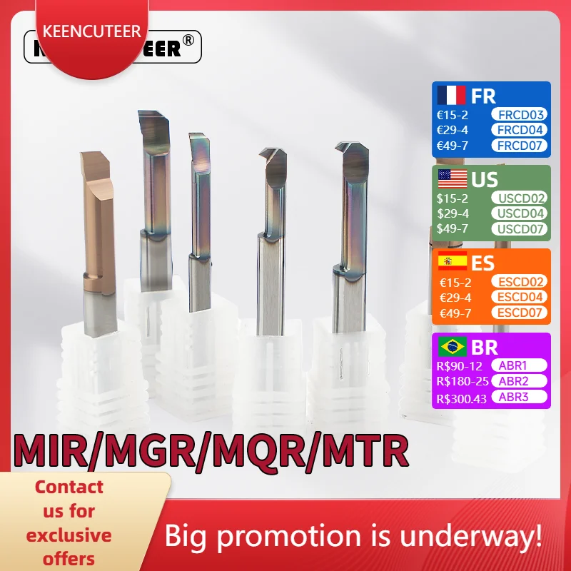 

1 шт. твердый инструмент для бурения небольших отверстий MTR/MGR/Мир/MQR Вольфрамовая сталь CNC внутреннее отверстие сверлильный инструмент для маленького отверстия сверлильный инструмент
