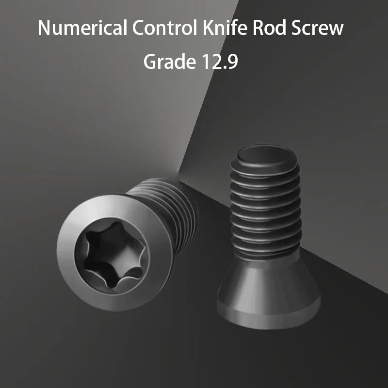 30/50PCS 12.9 level high-precision CNC milling cutter rod screws M2M2.2M2.5M3.5M4M5 multi specification