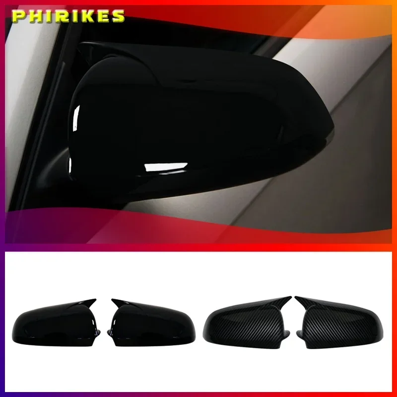 

Carbon pattern Side Wing Mirror Caps For Audi A3 S3 8P A4 S4 B6 B7 8E 8H A6 S6 C6 4F Pre-facelift Sticking Covers