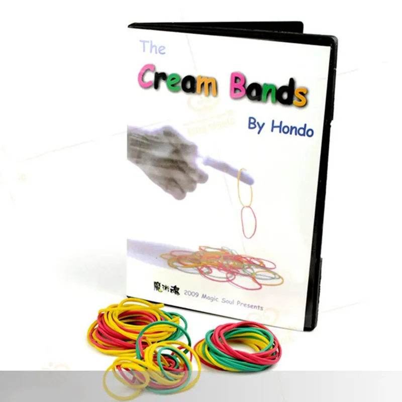 The Cream Bands By Hondo Gimmicks magic tricks props Magic tools comedy close up mentalism stage close-up comedy