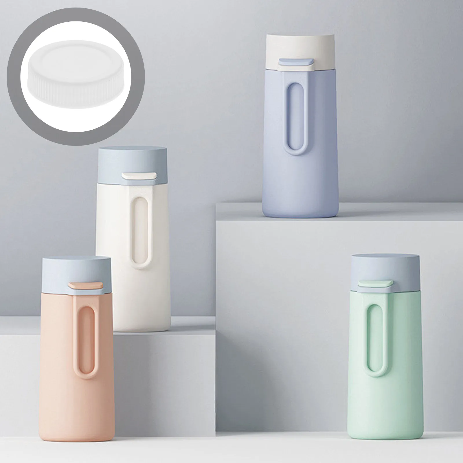 Exquisite Bottle Cap Reusable Plastic Replacement Lid Excellent Sealing Leakproof Convenient Bottle Cover
