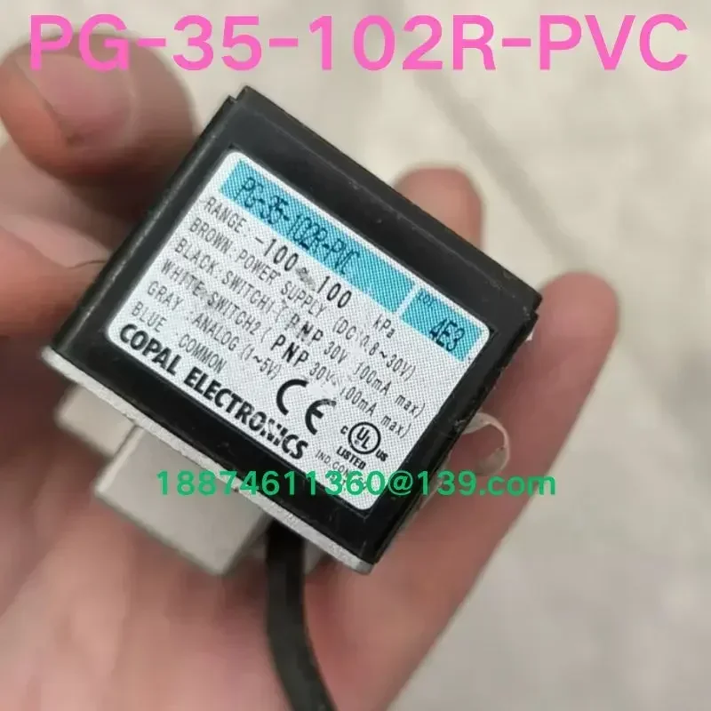 Second-hand test OK Pressure sensor PG-35-102R-PVC