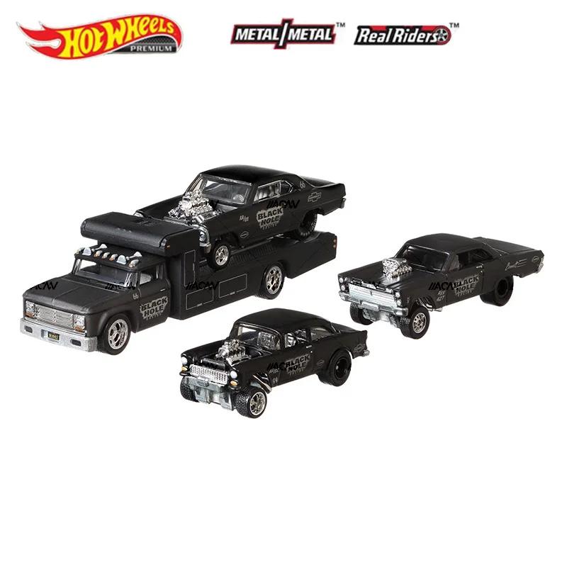 Hot Wheels Cars Premium Car Culture TEAM TRANSPORT BLACK HOLE 1/64 Metal Die-cast Model Collection Toy Vehicles GMH39