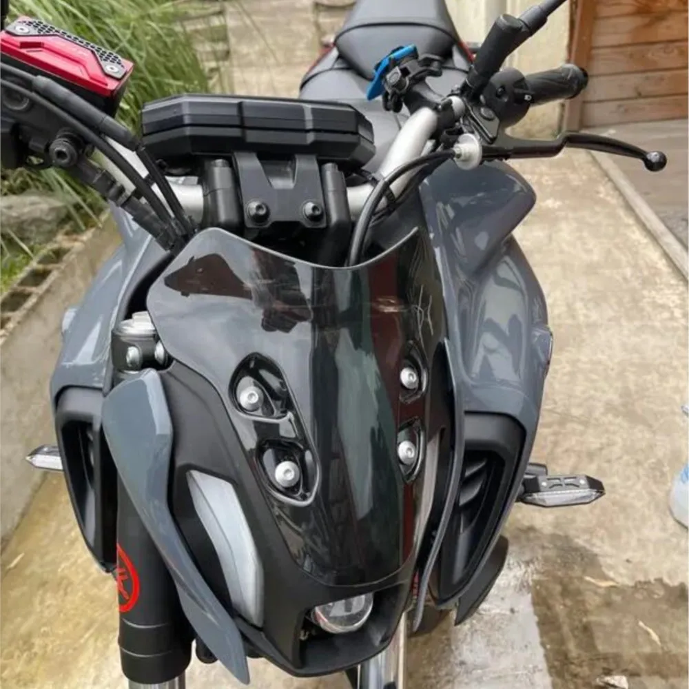 

Fairing Windscreen For Yamaha MT07 Windscreen MT-07 MT 07 mt07 2023 2022 2021 Windshield Deflector Protector Deflectors Kit