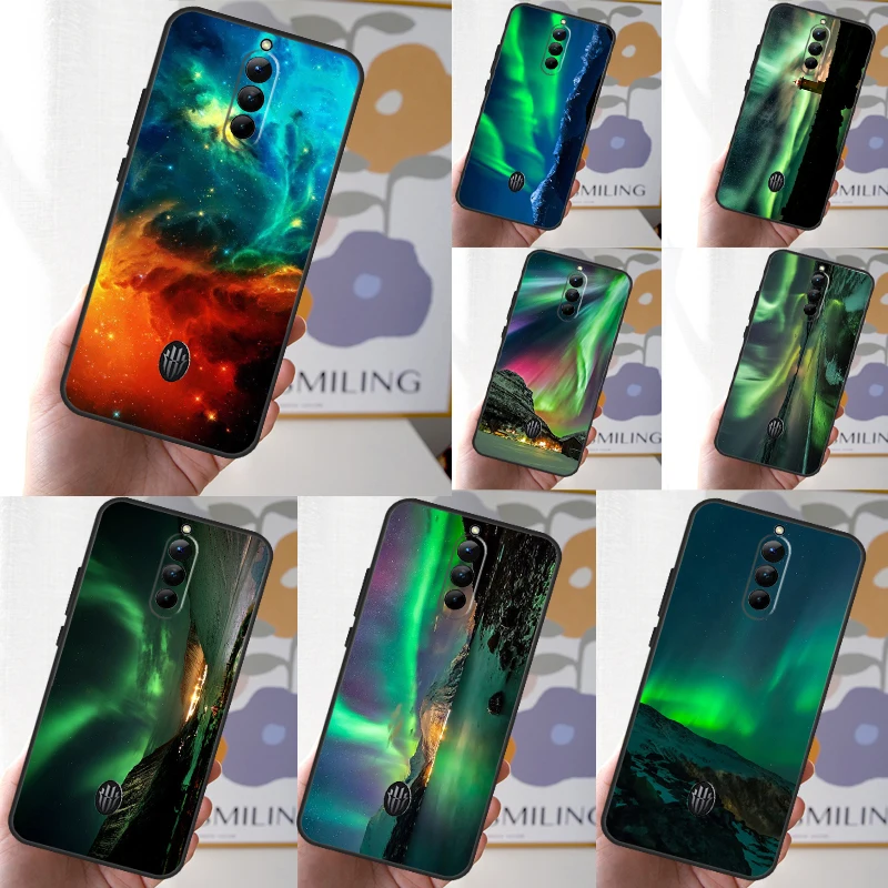 Northern Lights Sky Case For ZTE Nubia Red Magic 9 8 8S Pro Plus RedMagic 5G 5S 6R 6 7 6S 7S Pro Phone Cover