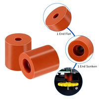 4 Pcs 3D Printer Silicone Solid Spacer High Temperature Hot Bed Leveling Column For CR-10 CR10S Ender-3 3D Priter Parts