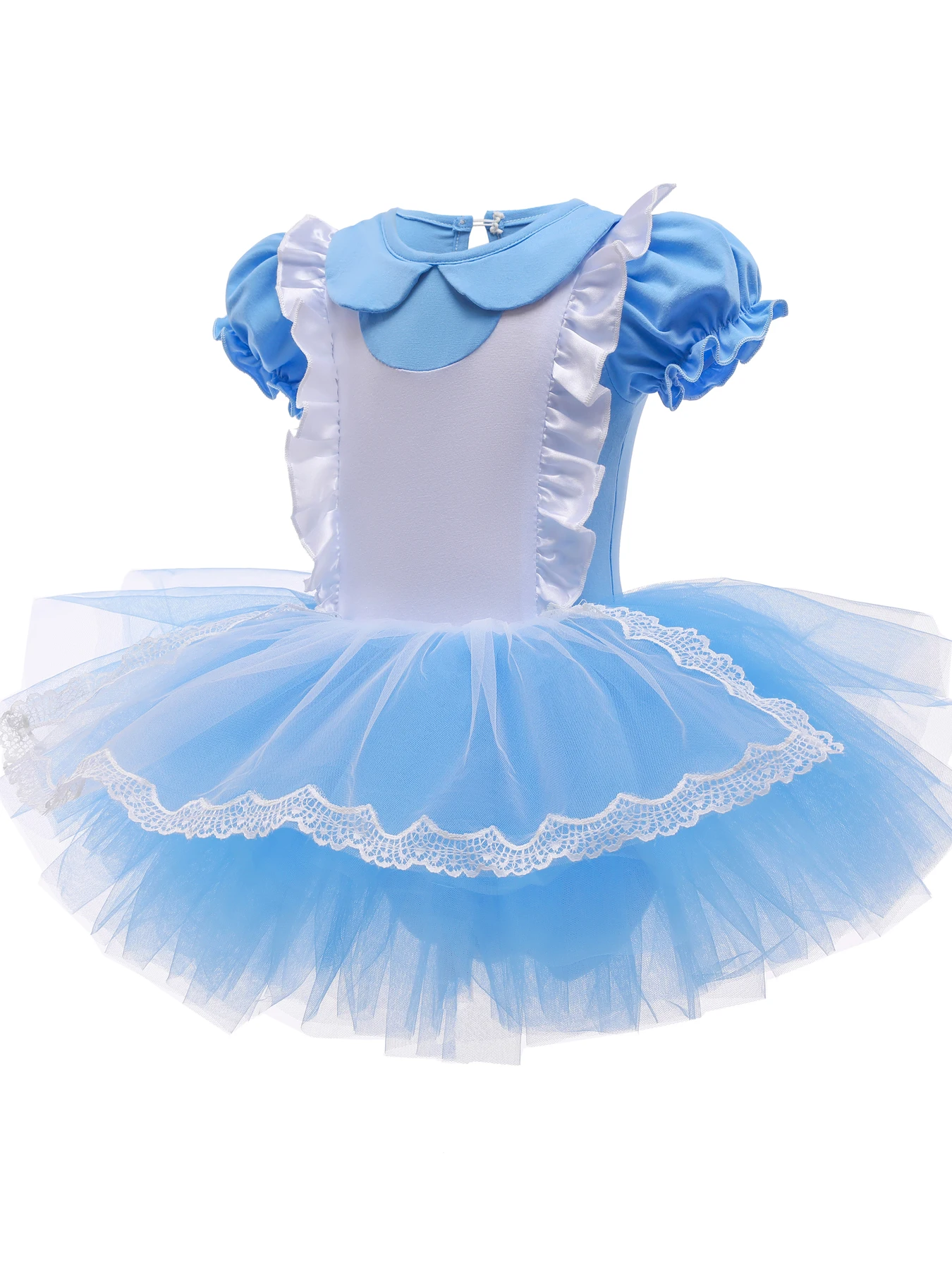 Alice Tutu Dress for Toddler Little Girls Ballerina Dance Costume Outfit Dancewear gonna in Tulle per ragazza cosplay party dress