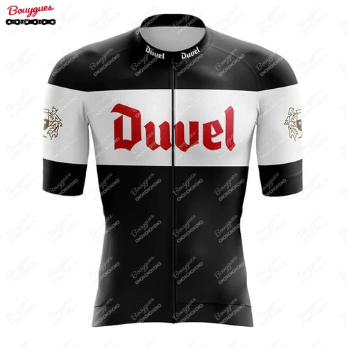 Imagen 2 del producto Duvel-Camiseta de ciclismo para hombre, Maillot reflectante de manga corta para bicicleta de montaña, equipo profesional de descenso, novedad de verano