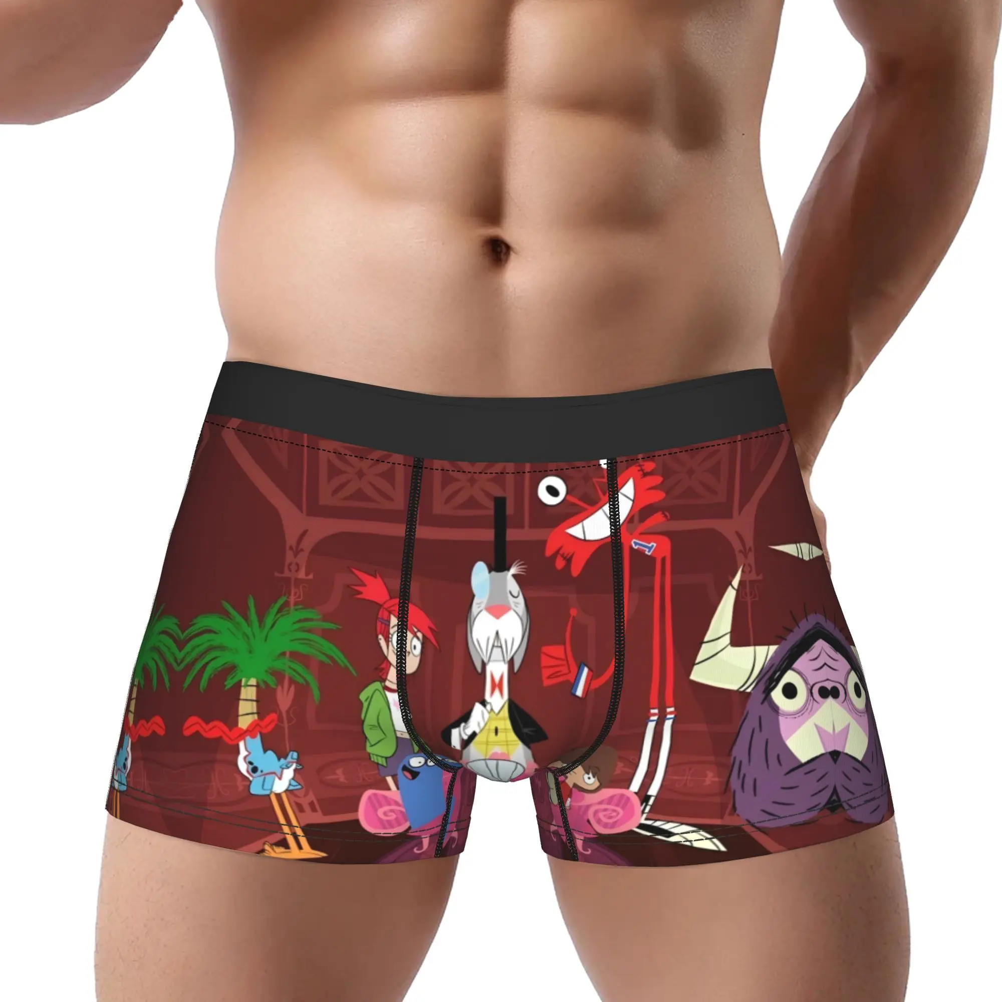 Fosters Home for Imaginary Friends Underpants Homme Panties Man Underwear  Ventilate Shorts Boxer Briefs