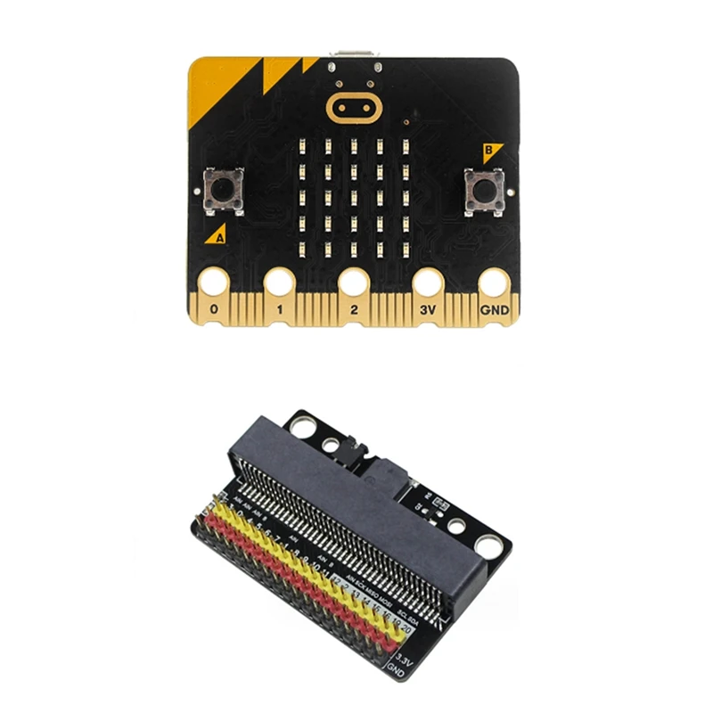 

Материнская плата RISE-Bbc Microbit V2.0, представление к графическому программированию в питоне, программируемая плата для развития F