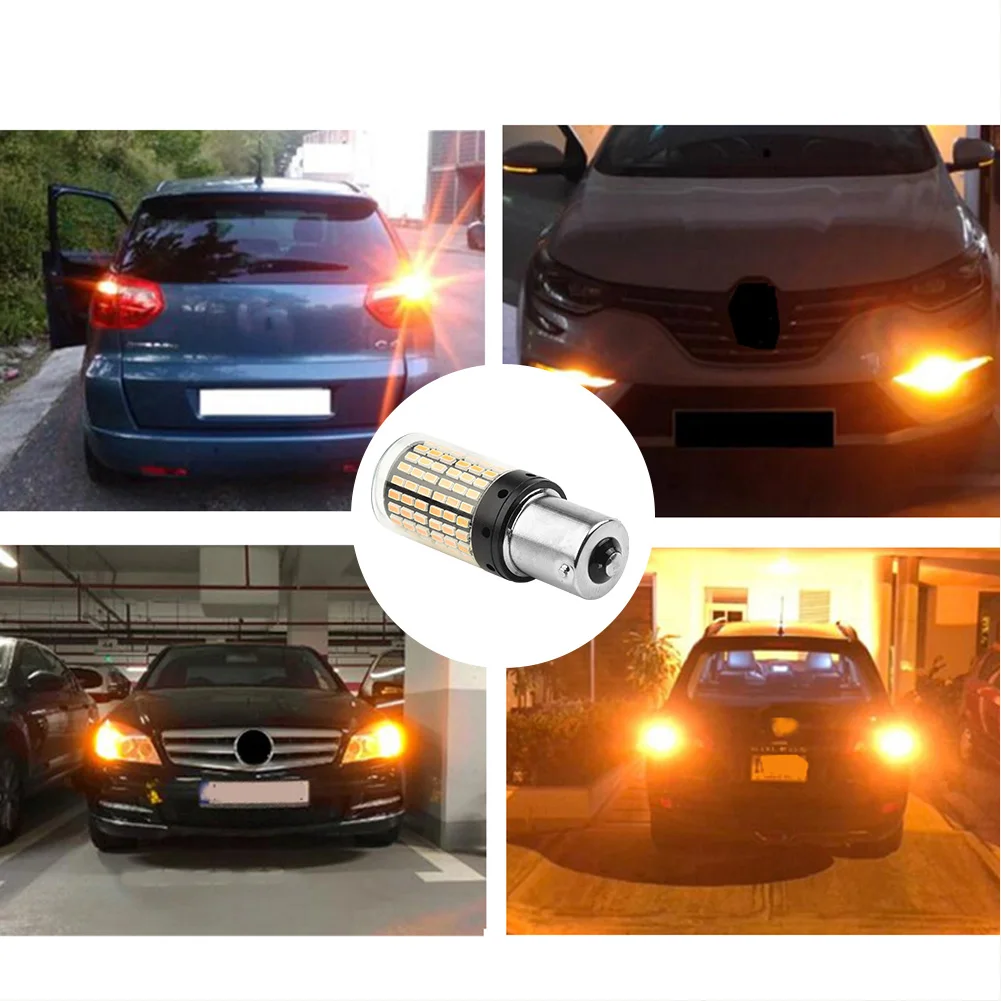 BAU15S 7507 indicatore di direzione PY21W 5009 Canbus nessun errore lampadina a Led ambra lampeggiante lampadina indicatori di direzione ad alta