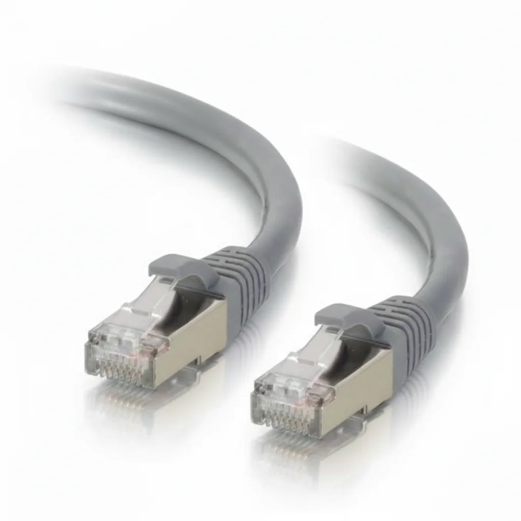 

C2G 757120006404 3-feet CAT6a Ethernet Network Patch Cable - Snagless - Shielded (STP) - 1x RJ-45 Male - 1x - Used-Like New