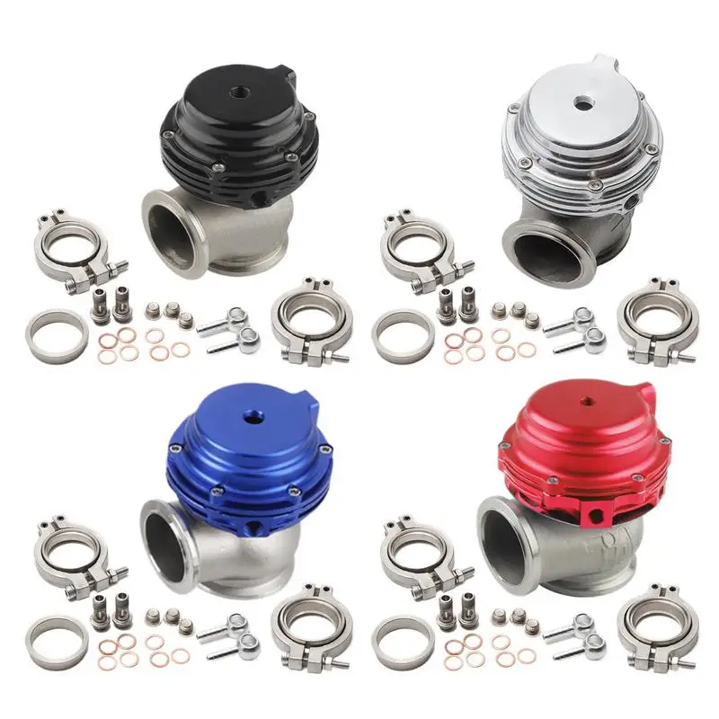 외부 웨이스트게이트 블로우 오프 밸브 플랜지 터보 웨이스트게이트, MV-S 로고 포함, 과충전 터보 매니폴드, 38mm